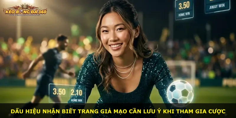 Dấu hiệu nhận biết trang giả mạo cần lưu ý khi tham gia cược