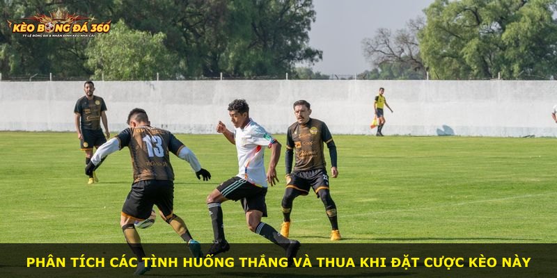 Phân tích các tình huống thắng và thua khi đặt cược kèo này