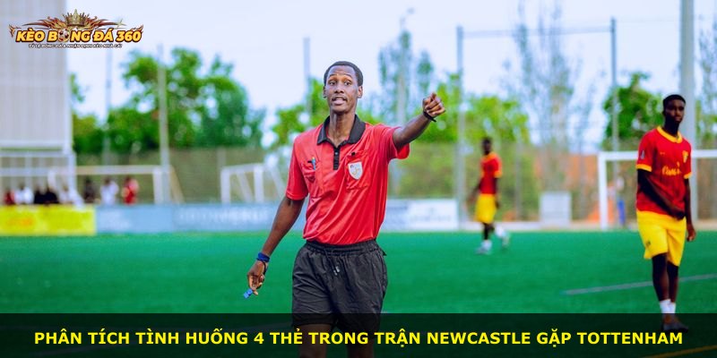 Phân tích tình huống 4 thẻ trong trận Newcastle gặp Tottenham