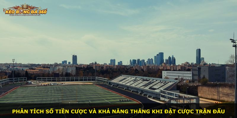 Phân tích số tiền cược và khả năng thắng khi đặt cược trận đấu