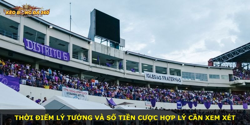 Thời điểm lý tưởng và số tiền cược hợp lý cần xem xét