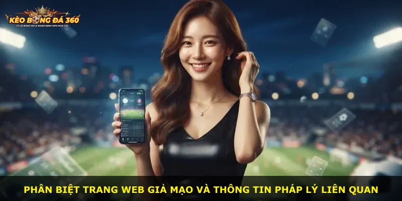 Phân biệt trang web giả mạo và thông tin pháp lý liên quan