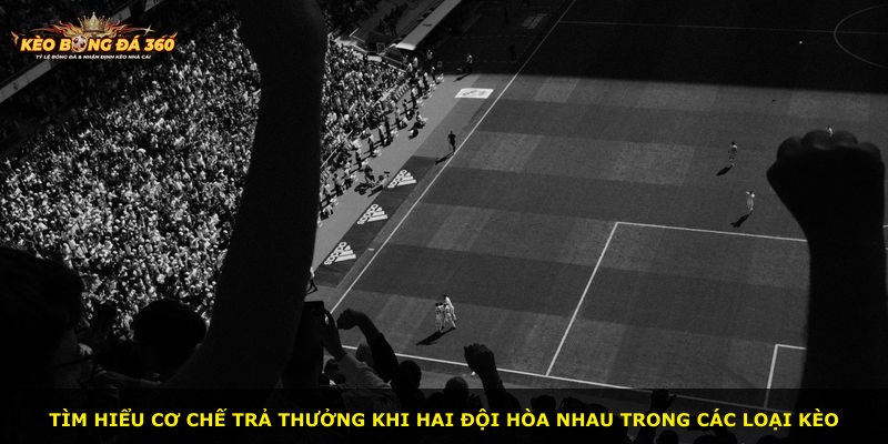 Tìm hiểu cơ chế trả thưởng khi hai đội hòa nhau trong các loại kèo