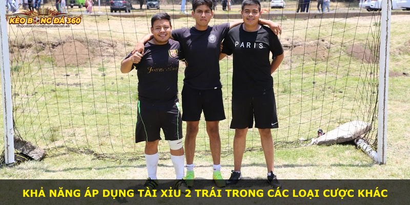 Khả năng áp dụng Tài Xỉu 2 Trái trong các loại cược khác