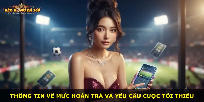 Thông tin về mức hoàn trả và yêu cầu cược tối thiểu